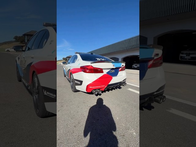 Best Exhaust Sound? BMW M5 SAFETY CAR