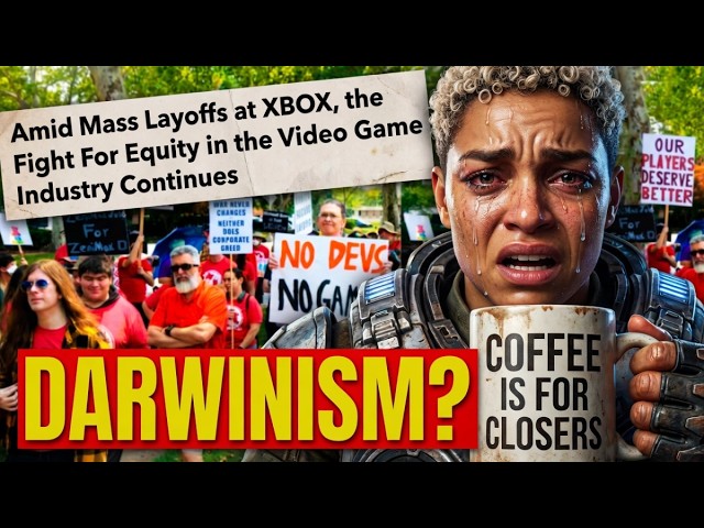Video Game Industry Layoffs are Just DARWINISM.