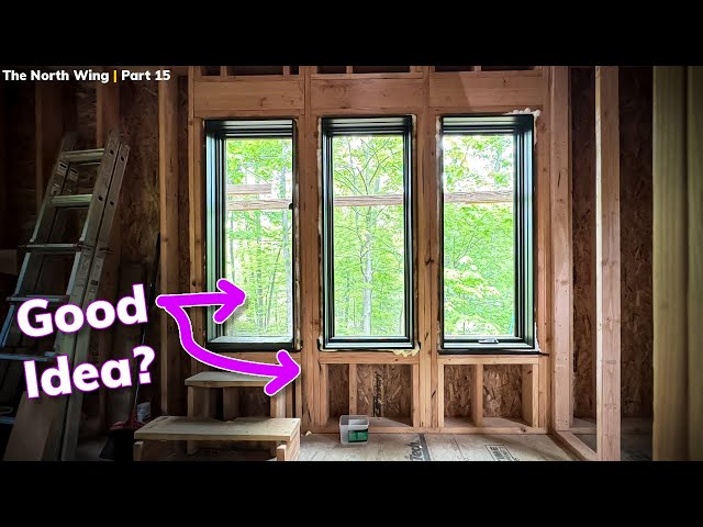 Day 12: Framing Single Windows vs. Multi-Unit Windows?? (North Wing Pt 15)