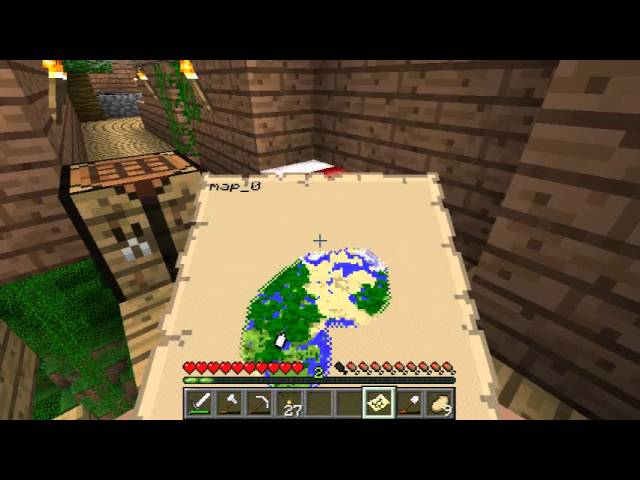 Minecraft - The Tree Connection Project #7 - Let's go for a walk!