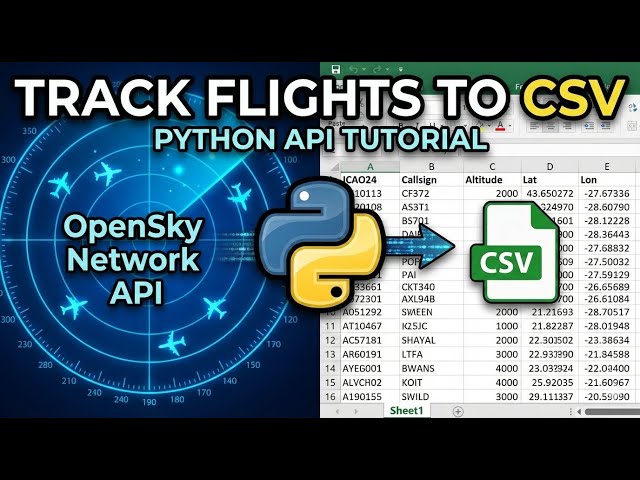 Python Project: OpenSky API Data Extraction & Cleaning