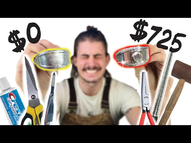 DIY Spoon Ring (Tools from Home) vs. (Pro Tools)