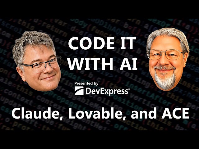 Code it with AI - Claude, Lovable, and ACE (ep.42)
