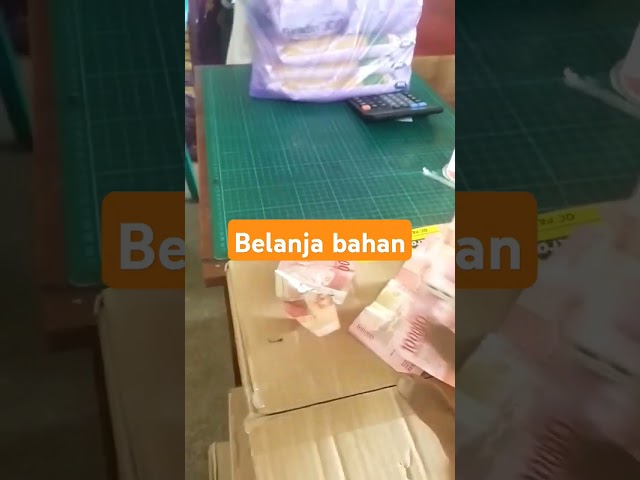 belanja bahan