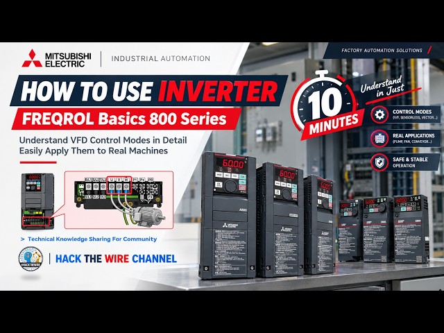 ⚙️VFD Explained in 10 Minutes | Everything You Need to Know