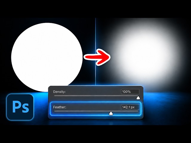 How To Feather The Edge Of A Mask In Photoshop