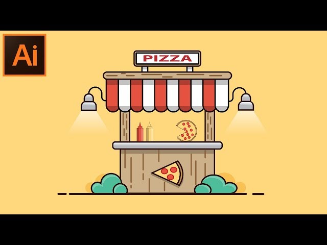 Adobe Illustrator CC Tutorial Flat Design