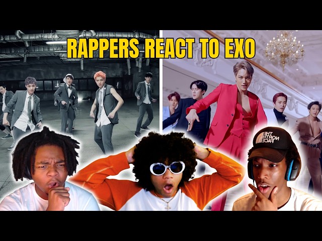 RAPPERS REACT TO EXO "Love Shot" & "Growl" (THE VOCAL KINGS OF K-POP!)