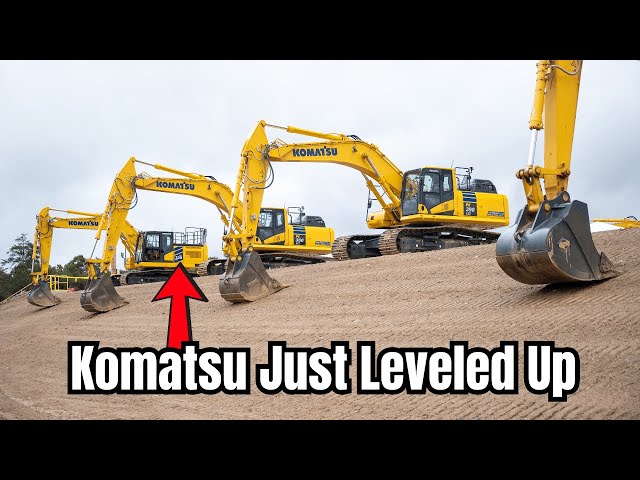 Komatsu’s New PC220LC - The Next Generation Has Arrived
