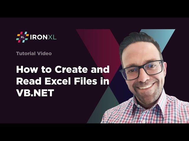 How to Create and Read Excel Files in VB .NET