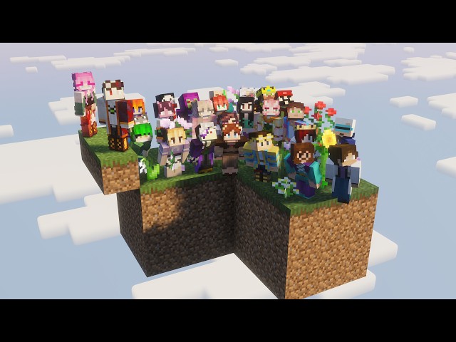 This is Minecraft's FIRST Skyblock SMP...