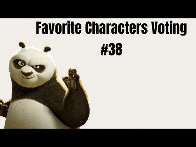 RickyGator’s Favorite Characters Voting #38