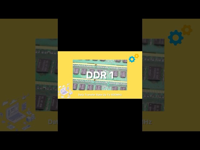 DDR Facts in 30 seconds #computer #computereducation #tech