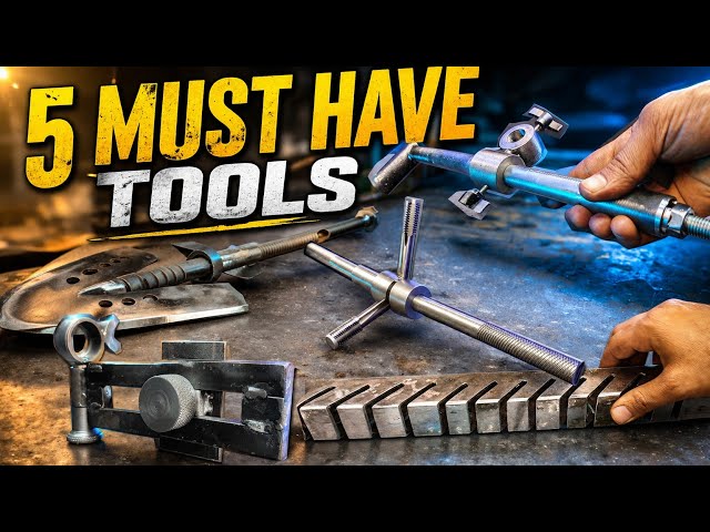 5 Homemade Tools in 18 minutes