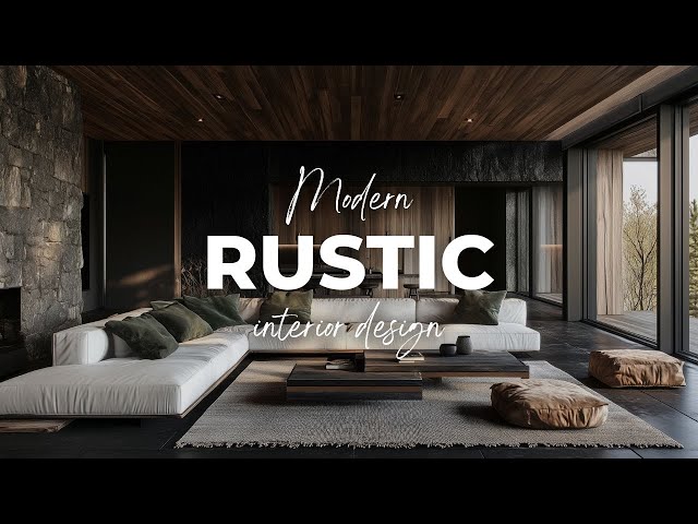 Modern Rustic Interior Design: Create a Stylish Warm Home