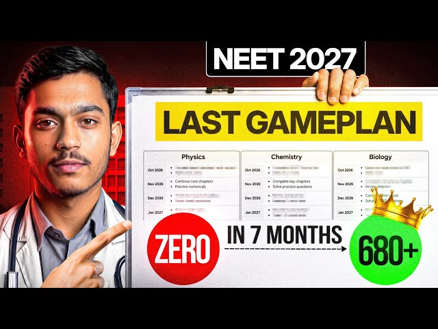 Score 600+ in NEET 2027: The Last Strategy You'll Ever Need