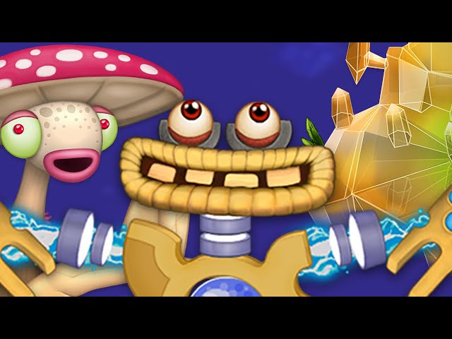 Wubbox, Fung Pray, Castle - Trio (My Singing Monsters)