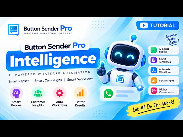 Button Sender Pro Intelligence | Smart WhatsApp Automation Tutorial - Hindi