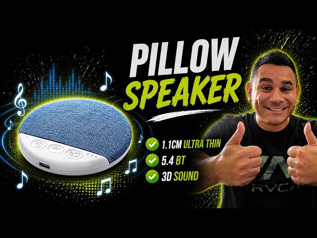 Bluetooth Pillow Speaker for Sleeping X3 Pro Mini Wireless Speaker