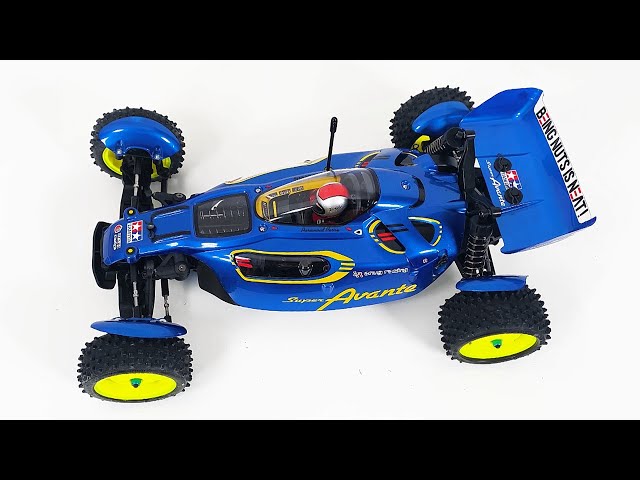 Building an RC Car: From Box to Final Result - Tamiya Super Avante Full Build (Time Lapse Recap)