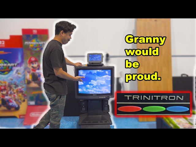 Finding a Grail Sony Trinitron CRT for the Collection