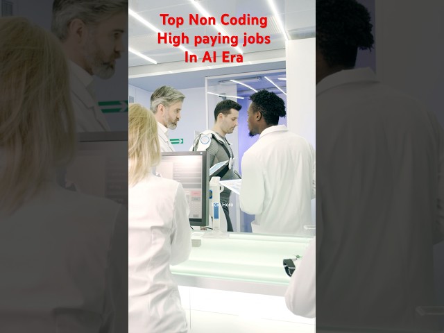 Non coding IT jobs with high package in AI ERA