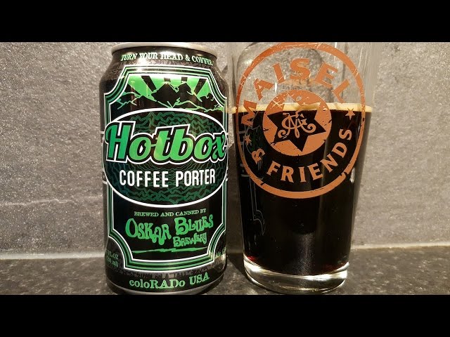 Oskar Blues Hotbox Coffee Porter By Oskar Blues Brewery | American Craft Beer Review