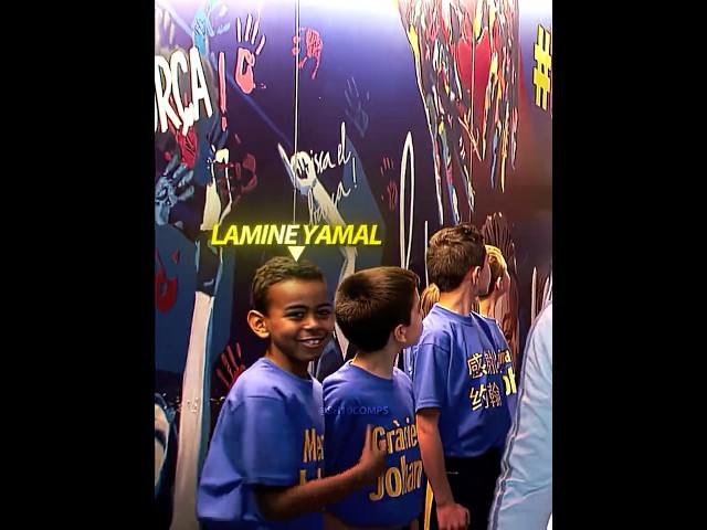 How Lamine Yamal Looks at Messi ❤️🩹