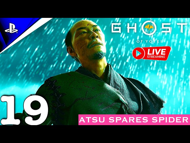 ATSU SPARES SPIDER Ghost of Yotei LiveStream GamePlay #ghostofyotei #atsu #action #live #livestream