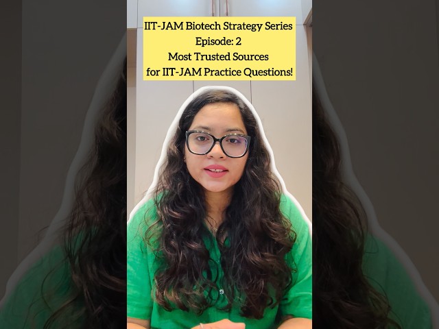 Ep.2: Best Sources to Practice IIT-JAM Questions | IIT-JAM 2026 Biotech Strategy Series ✨🥇