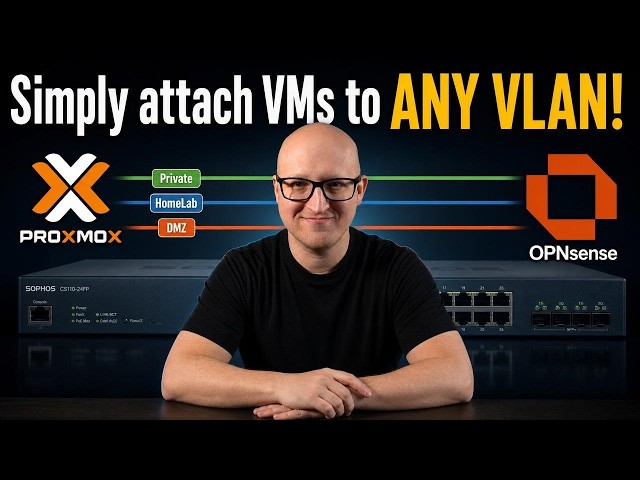 VLANs for Proxmox + OPNsense: My Homelab Setup