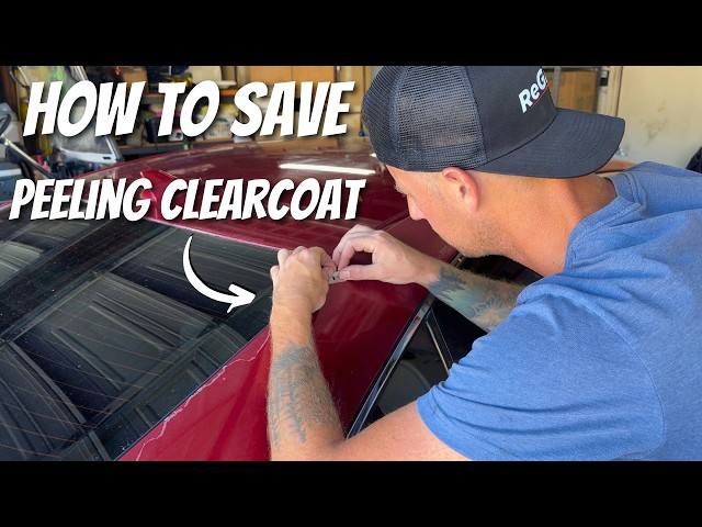 How to Save Peeling Clearcoat at Home (ReGloss Application Guide)