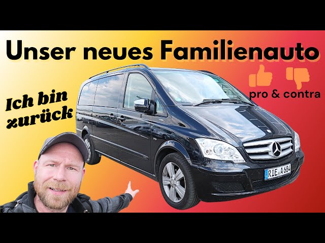 I'm back! Our new family car - Mercedes Viano 3.0 V6 | MB Youngtimer Parts & Service