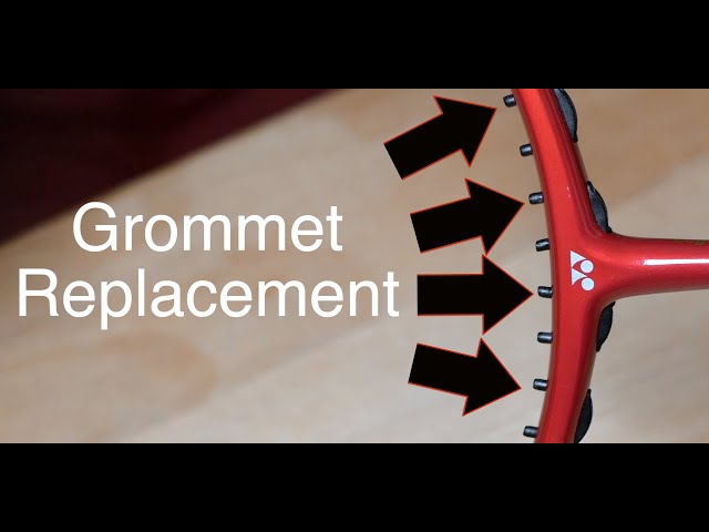 How to replace Badminton Racket Grommet - Badminton Racket Maintenance