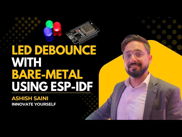 Fix Your ESP32 Button Issues Forever! Ultimate Bare-Metal Debounce Guide (ESP-IDF)
