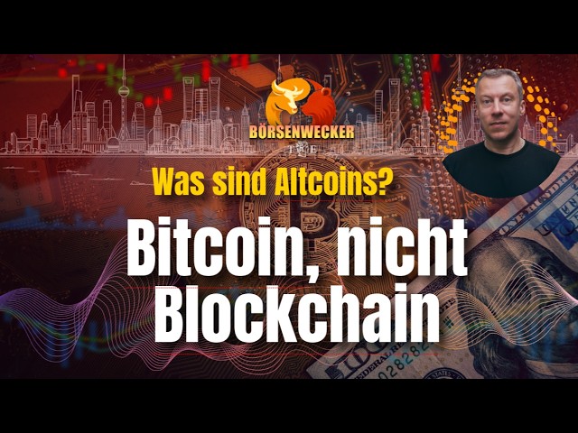 Why Bitcoin is different from altcoins - The Stock Market Alarm for 9/24/26