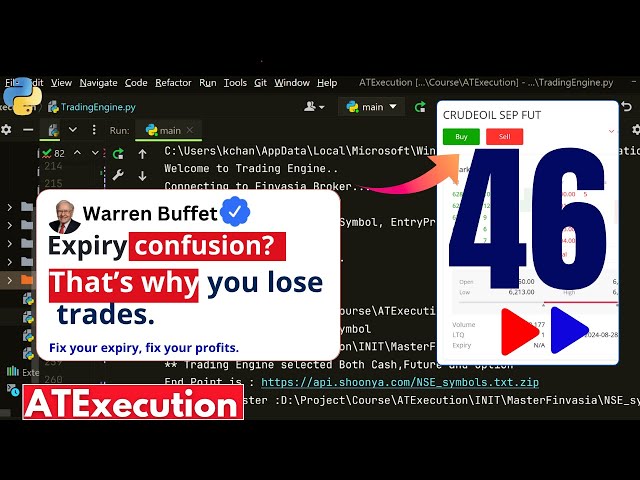 Expiry Calendar Secrets for Option Trading | Real Algo Strategy in Python [Part 46]