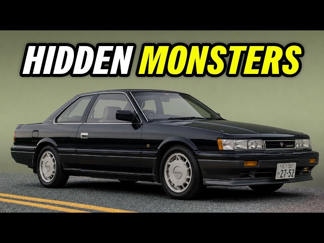 10 UNKNOWN Japanese Sleeper Cars of the 1980s That Embarrassed Every Ferrari