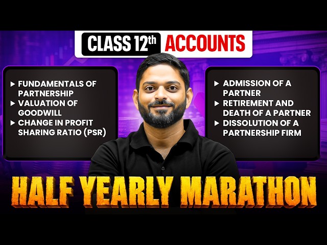 Class 12 Accountancy | Full Partnership in One Shot 🎯| All-in-One Revision 🔥