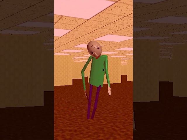 Backrooms Baldirooms #baldisbasics #ytshorts