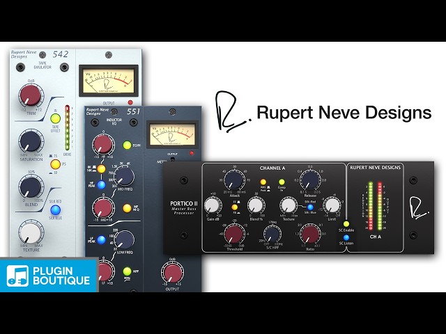 First Official Rupert Neve Plugins & more producer news!