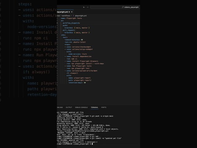 How to get run workflow button in GitHub Actions #automationtesting #shorts  #coding