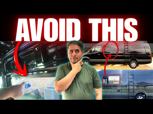 I Made Every Camper Van Window Install Mistake So You Don't Have To