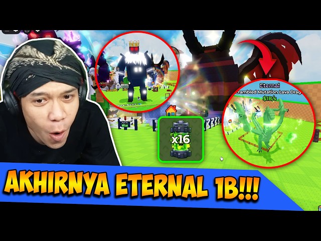 Unboxing Telur Eternal Mutasi Scambled Pertamaku !!! Steal An Egg Roblox Indonesia