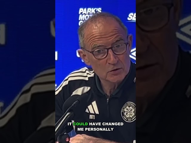 'An absolute warrior' Martin O'Neill on Colby Donovan #celtic #elticfc #oldfirm