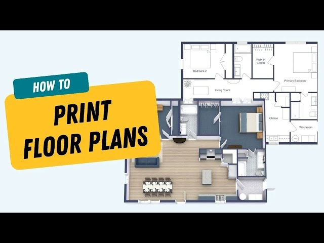 Print and Download 2D and 3D Floor Plans