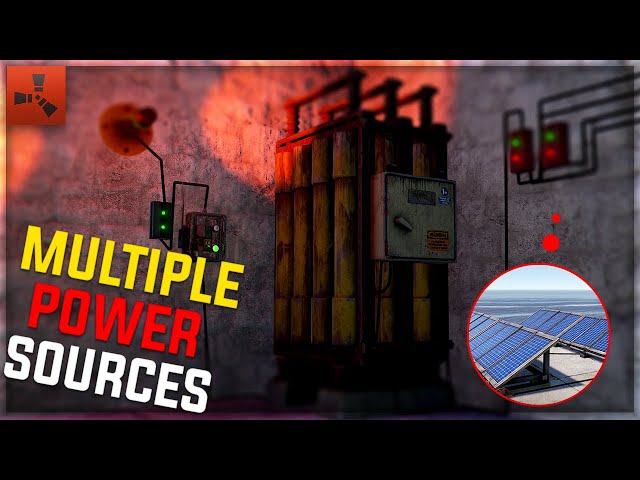 HOW TO SETUP MULTIPLE POWER SOURCES IN ONE RE-CHARGEABLE BATTERY | RUST