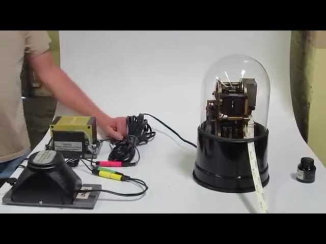 Ticker Tape Machine, How to use. Please contact to www.historyforhire.com for any questions.
