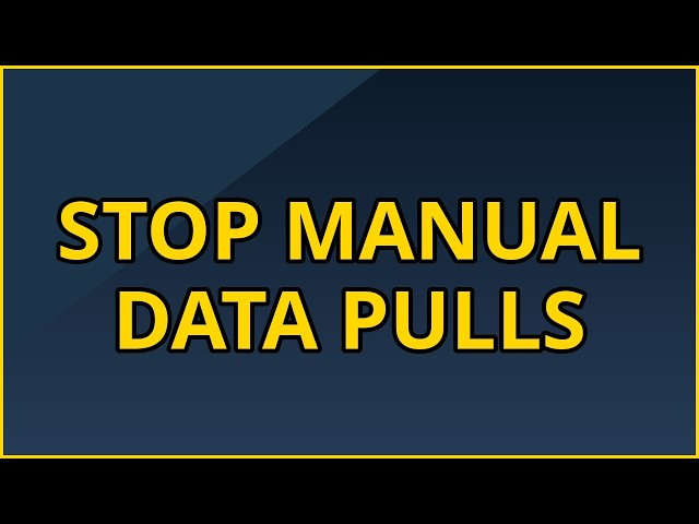 Contrive: Automate Live API Data Updates in Excel | No-Code Tutorial