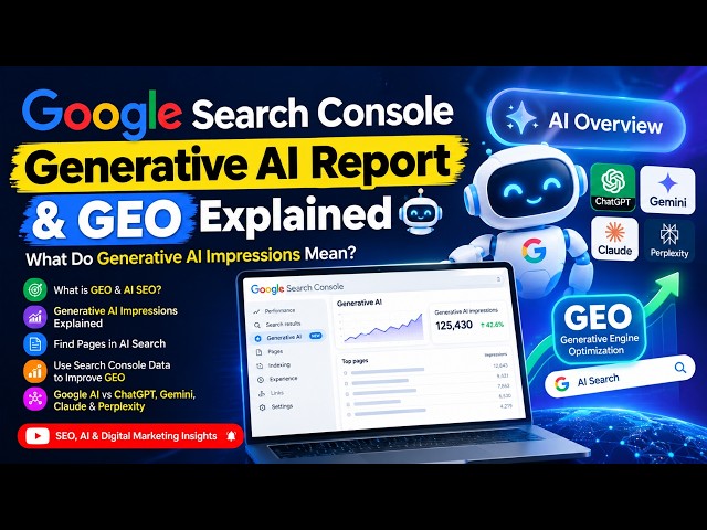 Generative AI Impressions in Google Search Console - What Do They Mean?